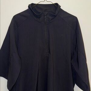 Zero Restriction Tour Series Men’s Black Quarter Zip Mirasol Pullover Size M